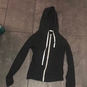 Two zip up hoodies